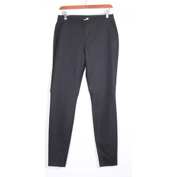Eileen Fisher Women's Small Black Ankle Skinny Pants Stretch High Rise Pull On - Picture 1 of 7